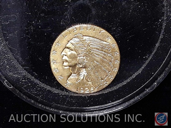 1925 GOLD $2 1/2 COIN
