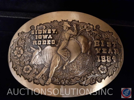 SB Limited Edition 61st Sidney, Iowa Rodeo Marked 1984 No. 337