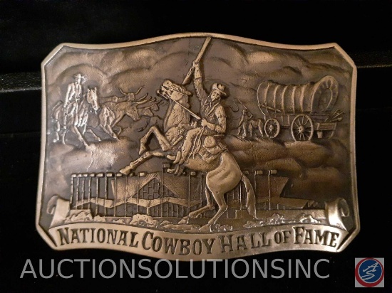 SB National Cowboy Hall Of Fame Belt Buckle