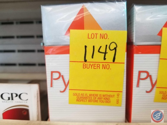 5 Packs Of Pyramid Orange 100 Cigarettes