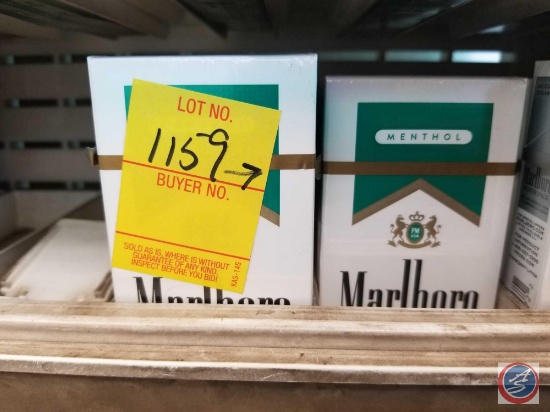 9 Packs Of Malboro Menthol Cigarettes