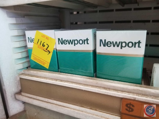 11 Packs Of Newport Box Cigarettes