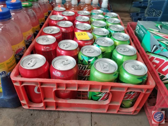 Aprox Case Of Mtn Dew And Coca-Cola
