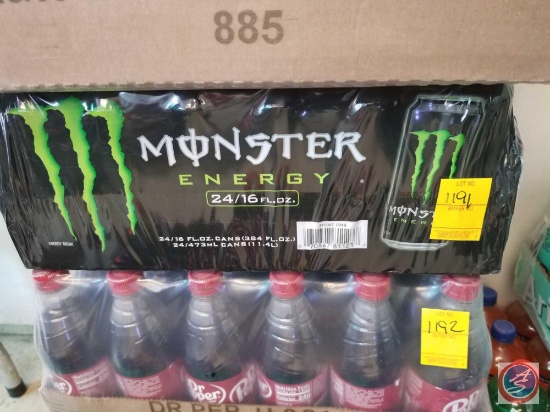 Case Of Monster Energy Drink