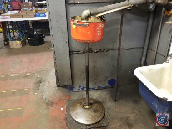 Oil Drain Pan With Stand
