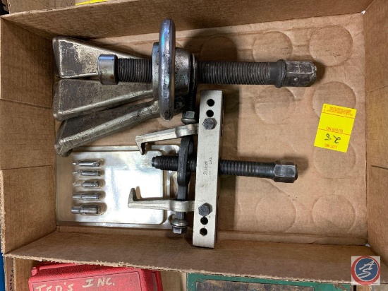Snap On T-Bar Puller, And Snap On Brake Drum Puller