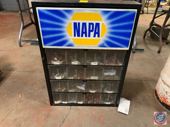 Napa Lighted Display Cabinet With Contents
