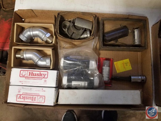 Husky Fuel Hose Filters And Elbows, Assorted Fuel Pump Parts