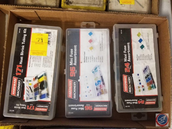 Assortment of Electrical Repair Items Including Fuses And Heat Shrink Tape
