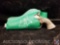 Vintage Hubley Pet Cap Gun With Green Deputy Marshall Holster