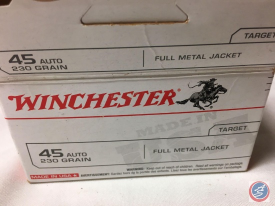 Winchester 45 Auto 230 Gr. FMJ (100 Rounds)...