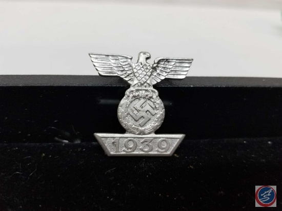 German WWII 2nd Class Clasp to the Iron Cross with German Eagle Clutching Swastika in Talons with