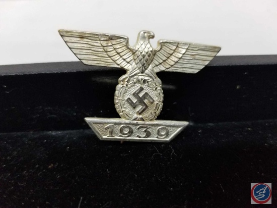 German WWII 1st Class Clasp to the Iron Cross with German Eagle Clutching Swastika in Talons with