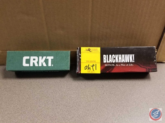 CRKT Daedalus Pocket Knife and Blackhawk Hornet II Folding Knife
