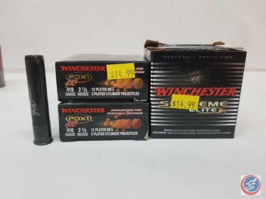 {4X$BID}} Winchester Supreme Elite PDX1 410 Ga. Shotgun Shells (38 Rounds)
