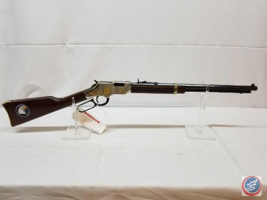 Henry Model h004LE 22 LR Rifle Lever Action Rifle, Law Enforcement Tribute, New in Box Ser #
