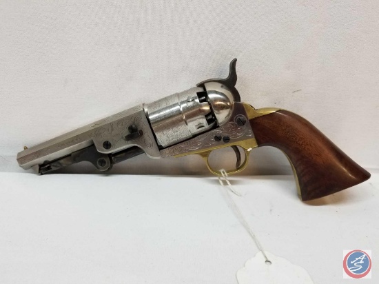 Traditions Model 1851 Yank Sheriff Old Model Special 44 Other Nickel plated black powder pistol with