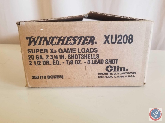 20 Ga. Winchester Super X Game Loads 2 3/4'' Shotgun Shells (150 Shells)