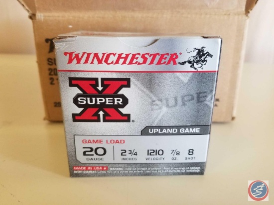 Winchester 20 Ga. 2 3/4'' Super X Game Load Shotgun Shells (250 Shells)