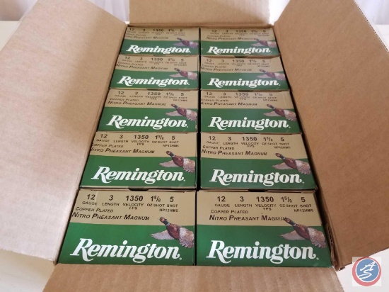 Remington 12 Ga. 3'' Nitro Pheasant Magnum Load Shotgun Shells (250 Shells)
