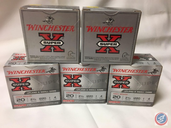 Winchester Super X Upland and Small Game 20 Ga. 2 3/4'' Shotgun Shells (75 Shells) and Winchester