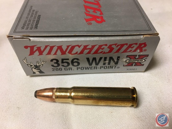 200 Gr. PP Winchester 356 Win Ammo (20 Rounds)
