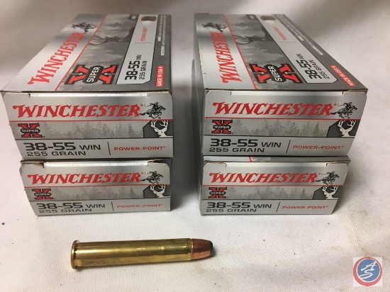 255 Gr. Winchester 38-55 Power Point Ammo (80 Rounds)