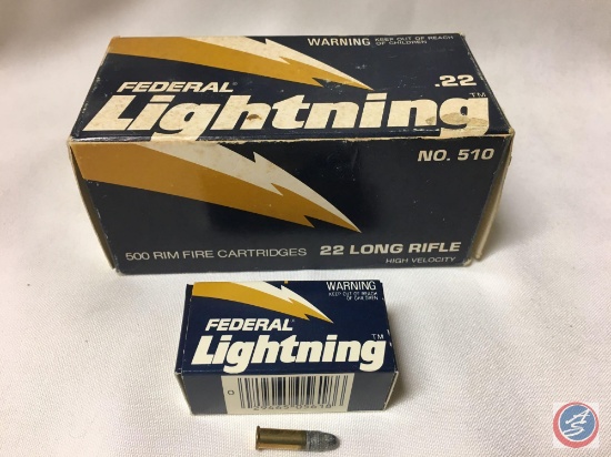 Federal 22 Long Rifle High Velocity Ammo (500 Rounds)