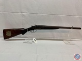H. Pieper Model S x S Shotgun 12 GA Wells Fargo Coach Gun with 20 inch barrel. Stock engraved with