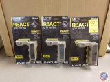 {{3X$BID}} Three Mission First Tactical React Grip Series Magwell Grips New in Pkg