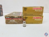 125 Gr. JHP Federal Premium 357 Sig Ammo (100 Rounds) and 125 Gr. GDHP 357 Sig Gold Dot Ammo (50