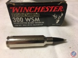150 Gr. Ballistic Silvertip...Winchester 300 WSM Ammo (20 Rounds)