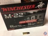 WInchester...M-22 22 Long Rifle 40 Gr. Black Copper Plated Round Nose (1000 Rounds) Ammo