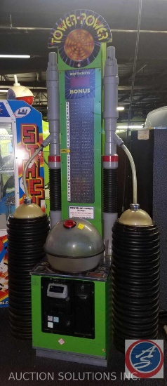Tower of Power Arcade Game with Intercard Reader {{SOME GAMES MAY STILL HAVE COIN OP MECHANISMS