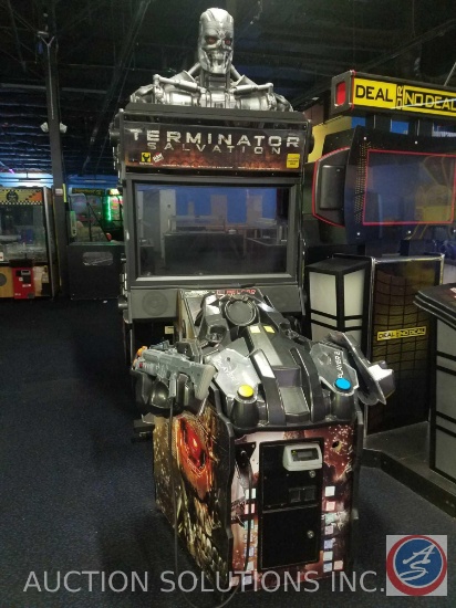 Two Player Terminator Salvation Arcade Game Serial No. TSD-03481 {{SOME GAMES MAY STILL HAVE COIN OP