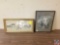 Framed Prairie Horses Artwork Measuring 13'' X 16'' and Framed Single Prairie Horse Artwork