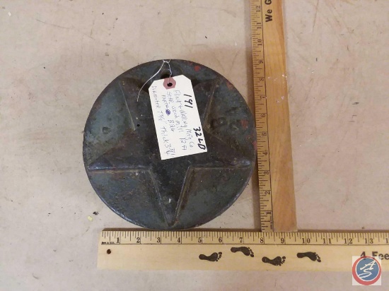 Flint & Walling Mfg. Co Starwood Mill 12ft, Past #B24 Diameter 7 5/8, Thickness 3 3/4"... 32lbs
