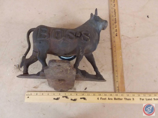 Dempster Boss Bull...w/base... 27lbs