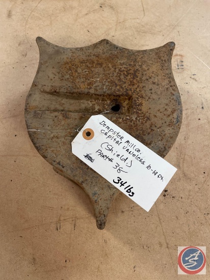 Dempster Mill Co Capital vaneless10-12ft shield part # 38 34lbs