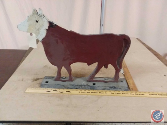 Fairbury Windmill Co #2 vaneless mill 10ft plain bull closed tail 53lbs