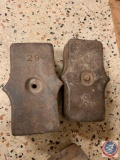 (3) Dempster Mfg. Co. Capital Vaneless...Governor Weight Part No. 29...for 10-12 Ft. Mill...