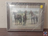Dan Patch Fastest Stallions In The World Framed Poster Measuring 18