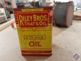 Riley Bros. That's Oil One Gallon Windmill Oil Can