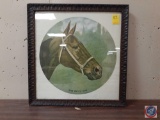 Dan Patch Picture Framed Measuring 22'' X 21 1/2''