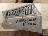 Dempster Windmill Tail Marked Anno-Oiled 6-No. 12