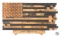 Barrel Wood American Flag Designed to honor our country?s history, display this piece of patriotism