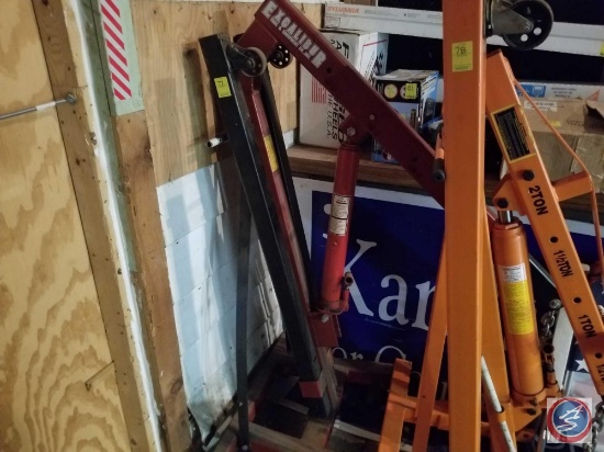 Excaliber 3 Ton Capacity Shop Crane