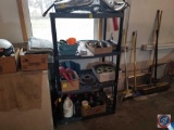 Plastic Shelving Unit Measuring 48'' X 14'' X 70 1/2''