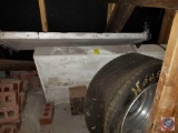Large Lighted Sign and Aluminum Radiator, Hoosier Tire and wheel