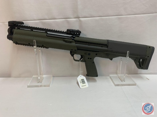 Kel-Tec Model KSG 12 GA 3" Shotgun Bull Pup pump shotgun with flip up sights as new in factory box.